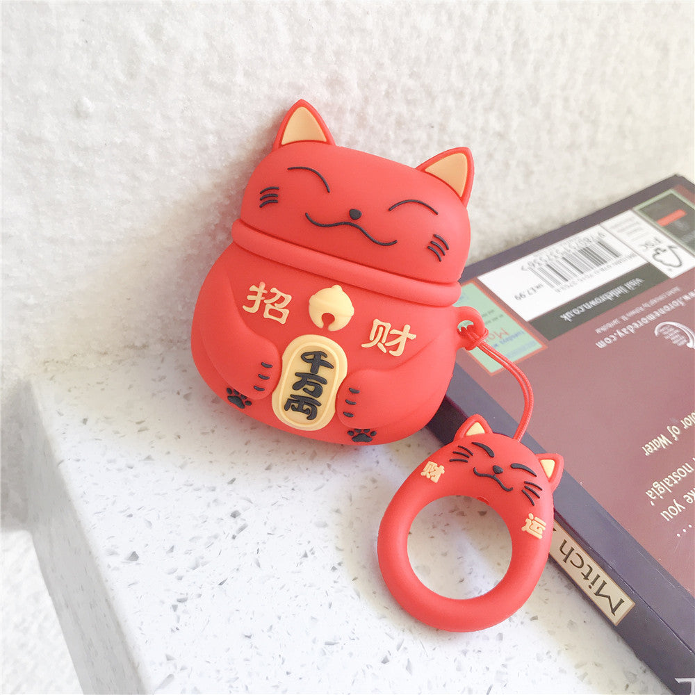 Lucky cat hörlurar set