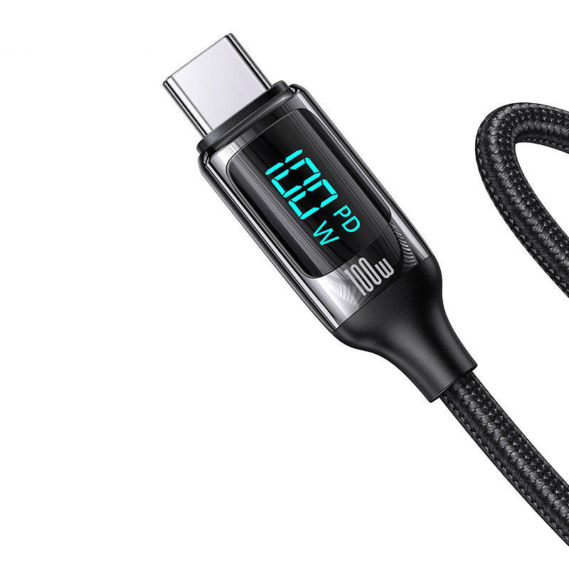 Fast Charging Digital Display Data Cable