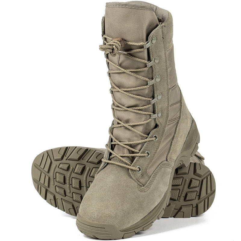 High-top Combat Boots Gröna Desert Boots Light Combat Men