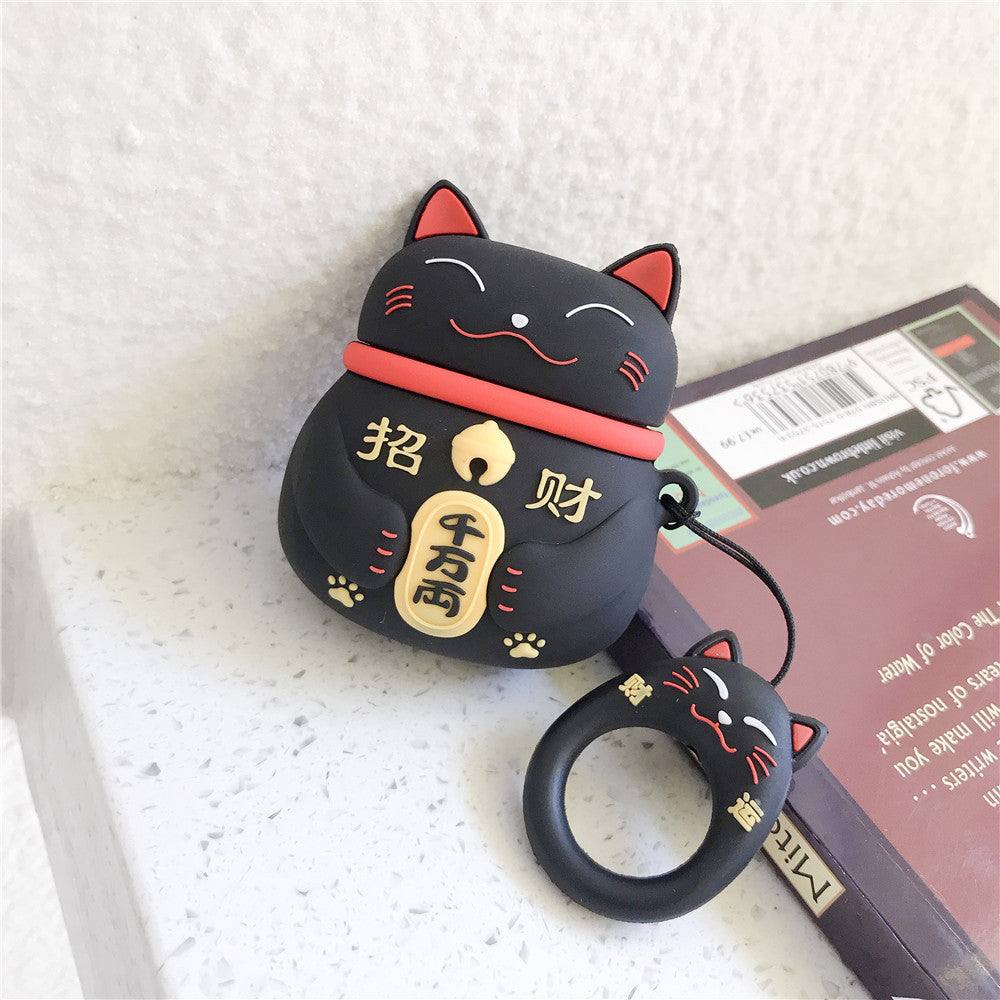 Lucky cat hörlurar set