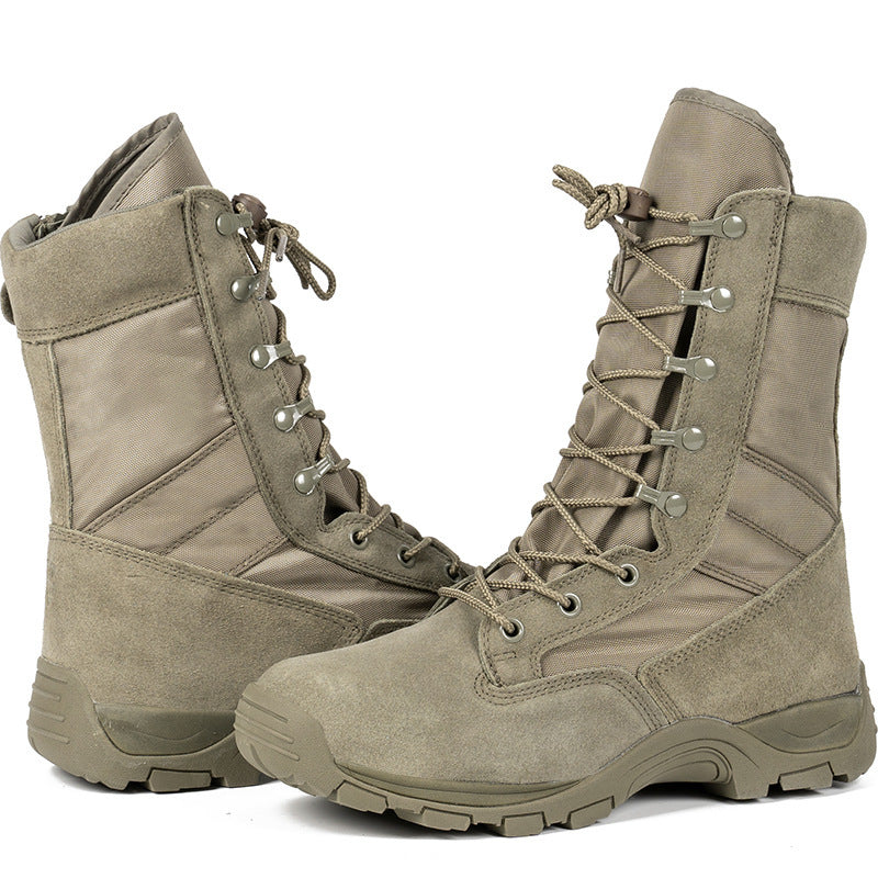 High-top Combat Boots Gröna Desert Boots Light Combat Men