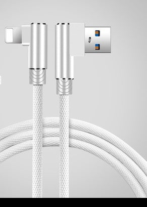 Double Elbow Fast Charging Mobile Phone Data Cable Mobile Game Charging Cable