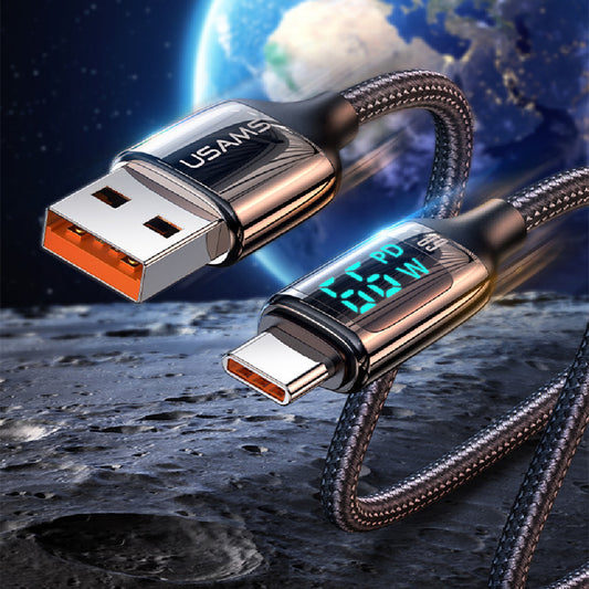 Fast Charging Digital Display Data Cable