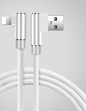 Double Elbow Fast Charging Mobile Phone Data Cable Mobile Game Charging Cable