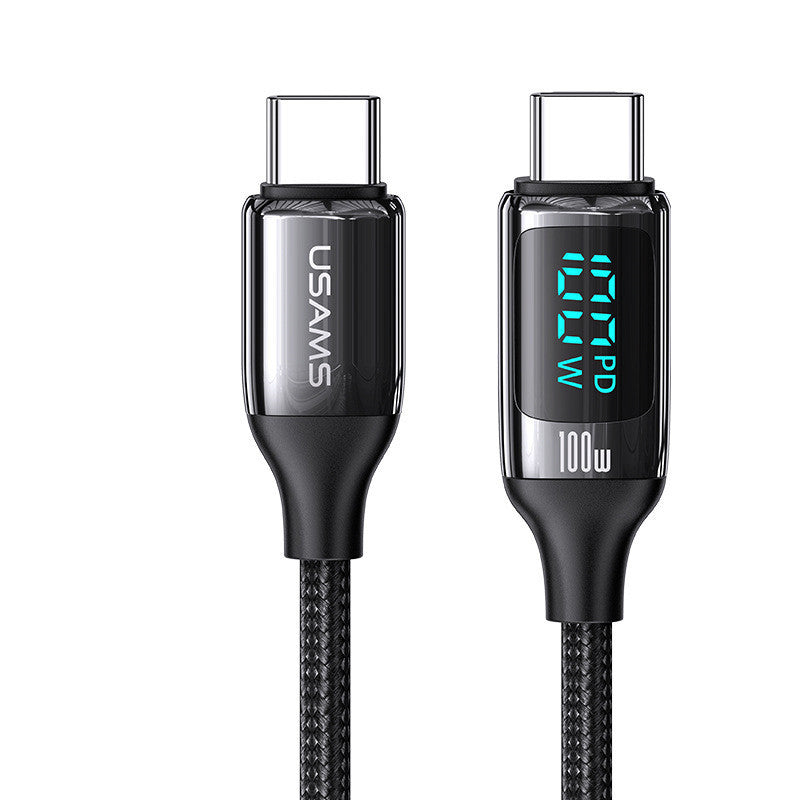 Fast Charging Digital Display Data Cable