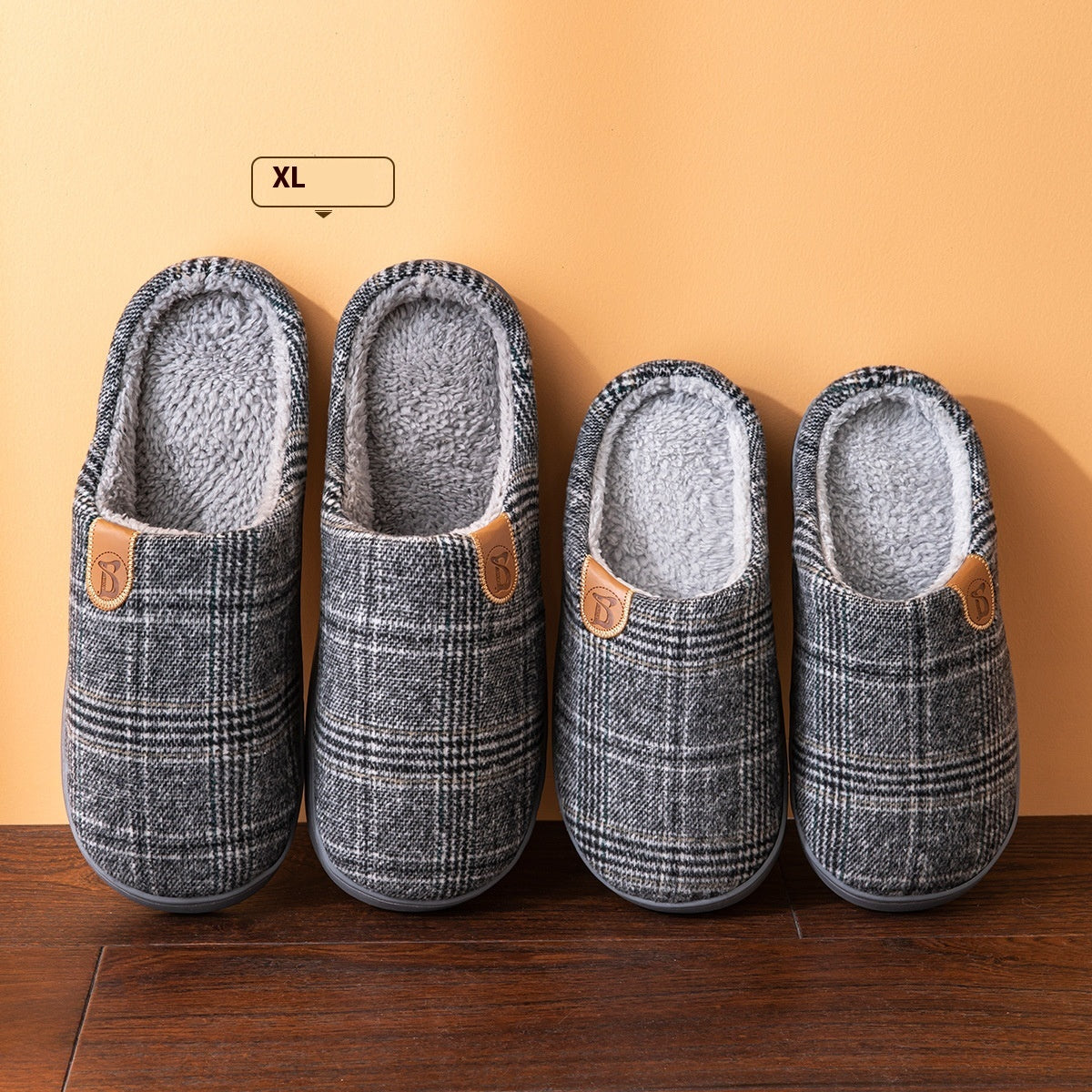 Indoor Cotton Slippers For Men.